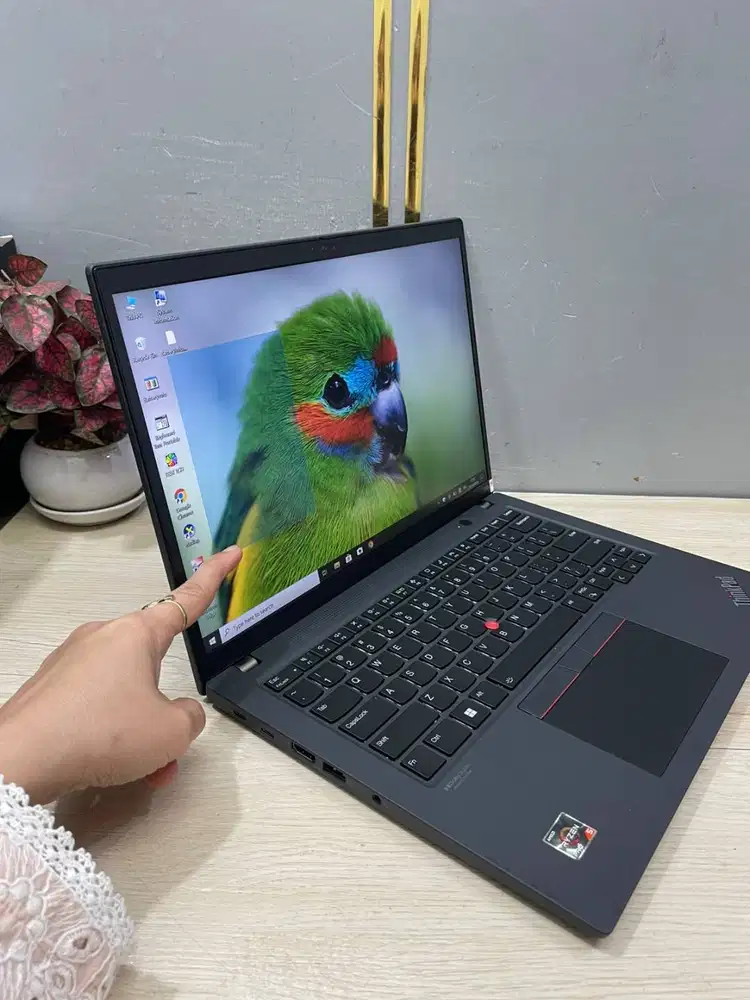 Lenovo T14 Ryzen 5 6650 ram16gb VGA AMD 4GB 2023 sekolah kuliah CODING