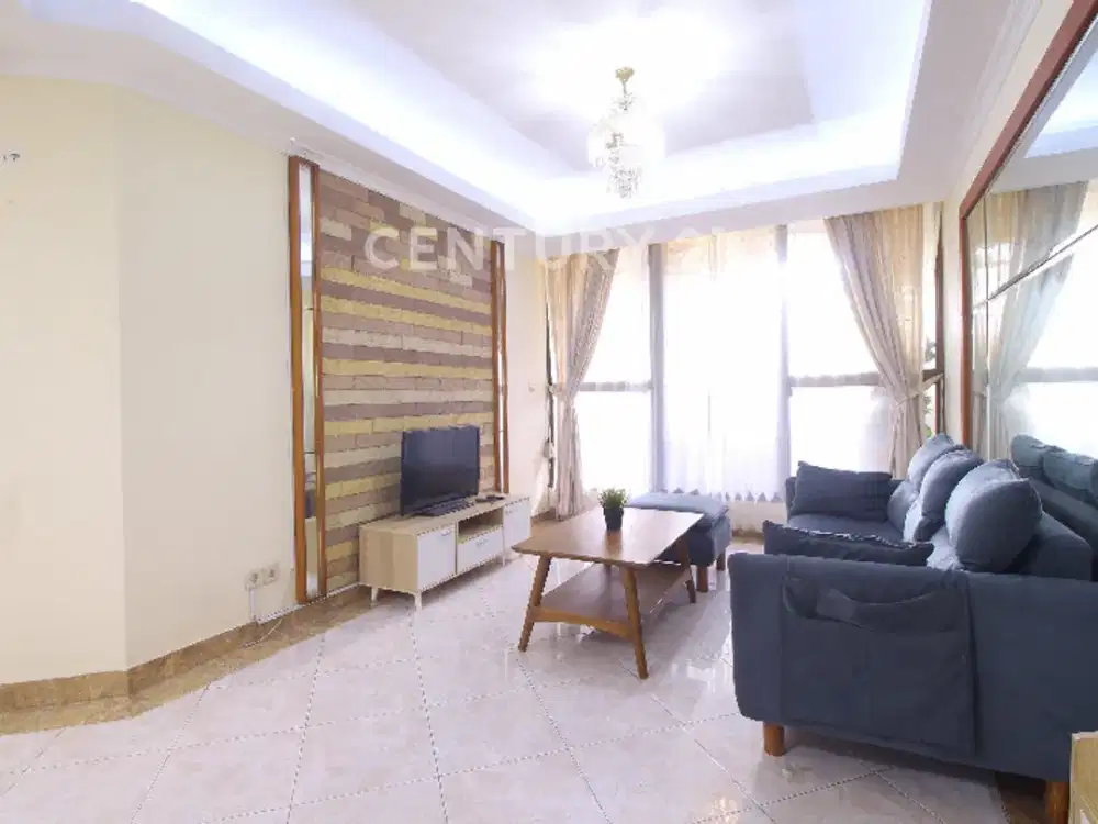 Taman Rasuna 3+1BR Furnished Cantik Lantai Rendah Siap Pakai