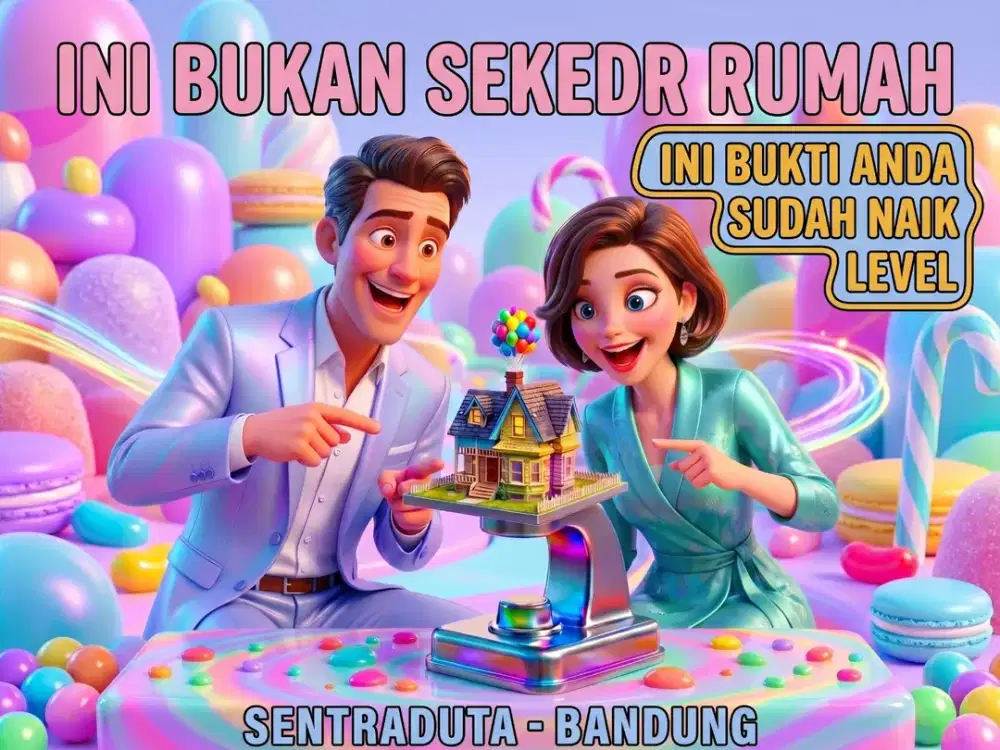 JUAL RUMAH DI SETRADUTA, PASTEUR, SARIJADI, BANDUNG KOTA.