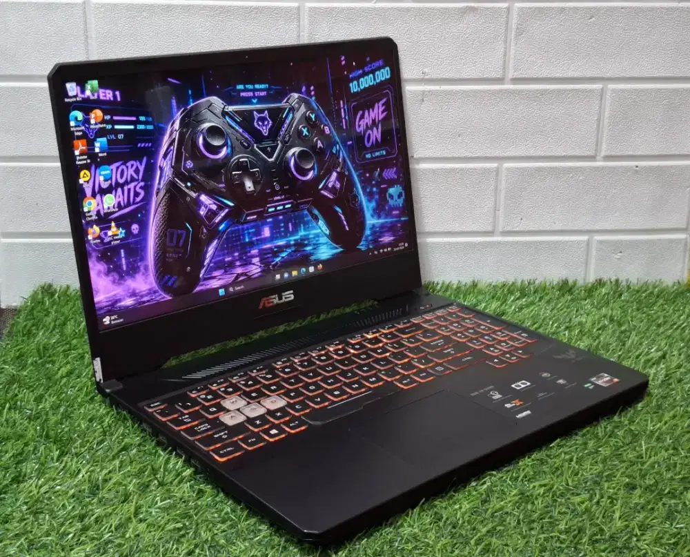 ASUS TUF GAMIN AMD NVIDIA GEFORCE GTX 1650  RAM 16GB SSD 256GB HDD 1TB