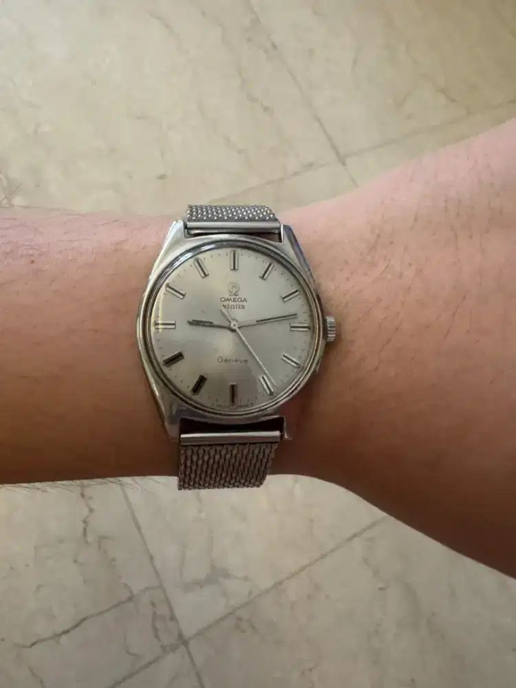 Jual Omega vintage geneve meister cal. 611 manual