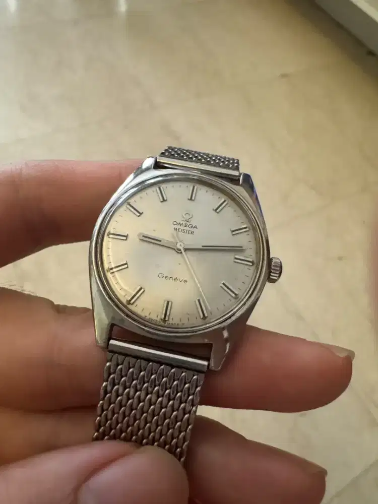Jual Omega vintage geneve meister cal. 611 manual