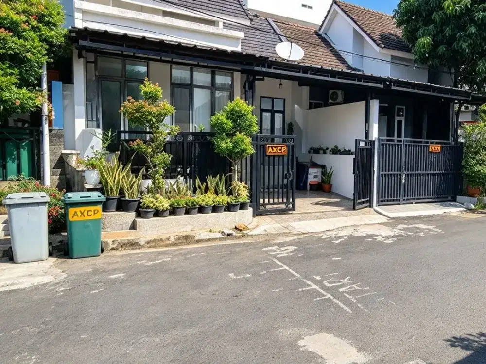 Rumah Depan Taman Di Pamulang Siap Huni Dekat Mall Dan Toll