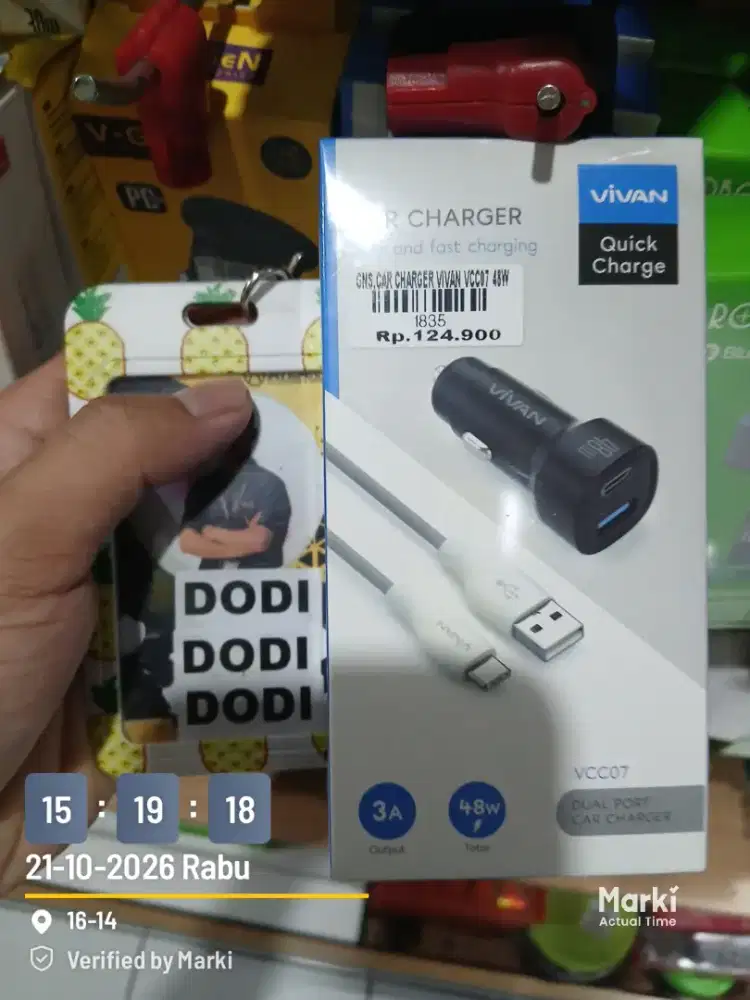 CAR CHARGER VIVAN VCC07 48W
|ATLANTIS DAHSYAT