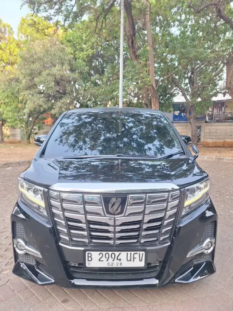 HUB IMA TOYOTA ALPHARD 2.5 SC CBU JAPAN 2017 . PREMIUM CASH & CREDIT