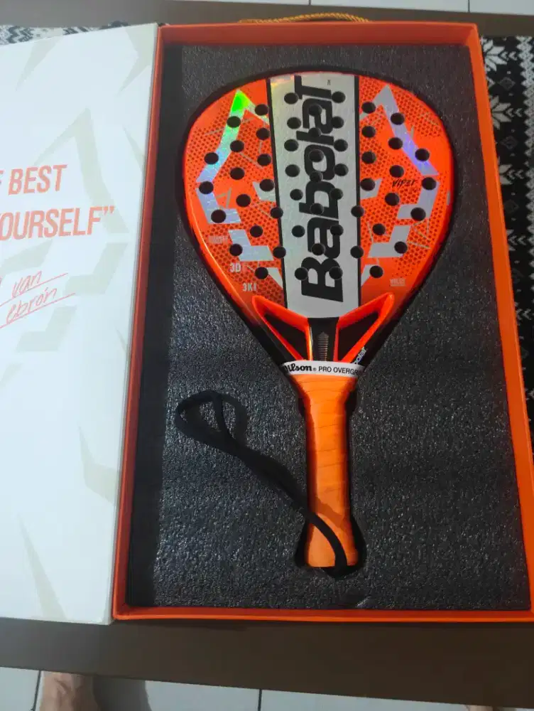 Dijual raker padel barbolat juan lebron 3,0 2026