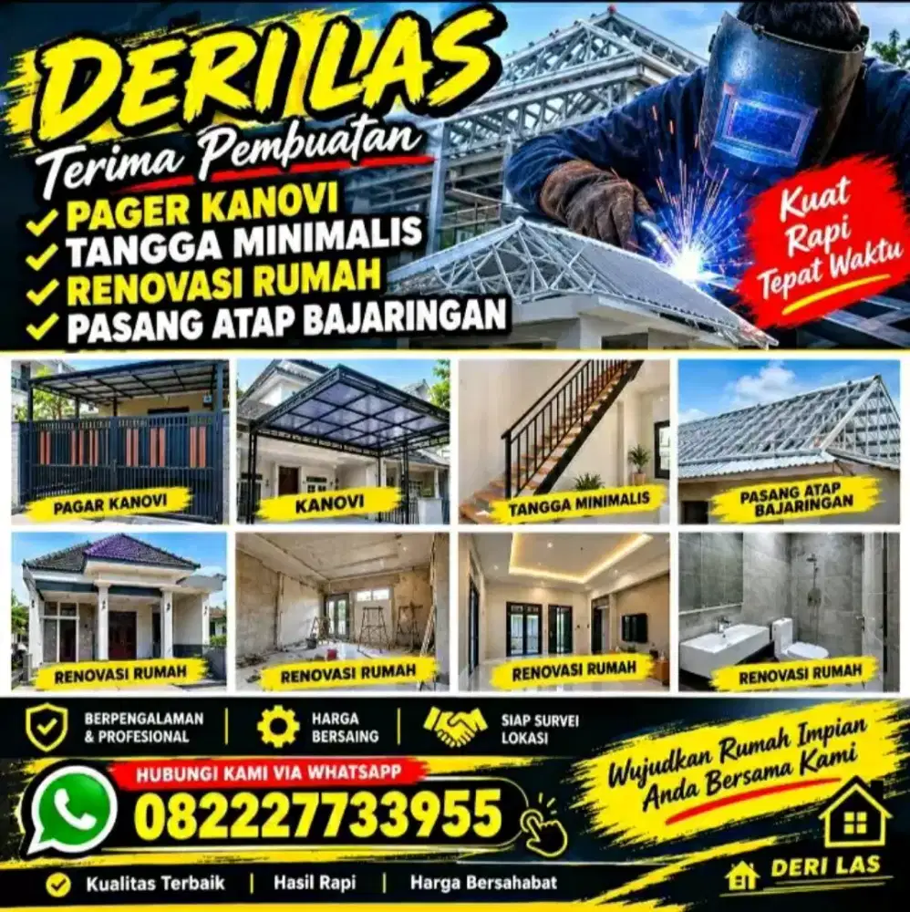 Menerima pesanan pagar kanovi tangga minimalis modern