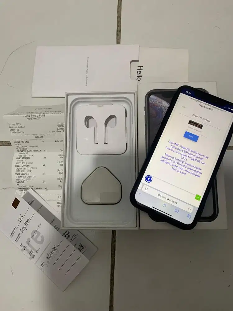 IPHONE XR 64GB BEACUKAI NOMINUS