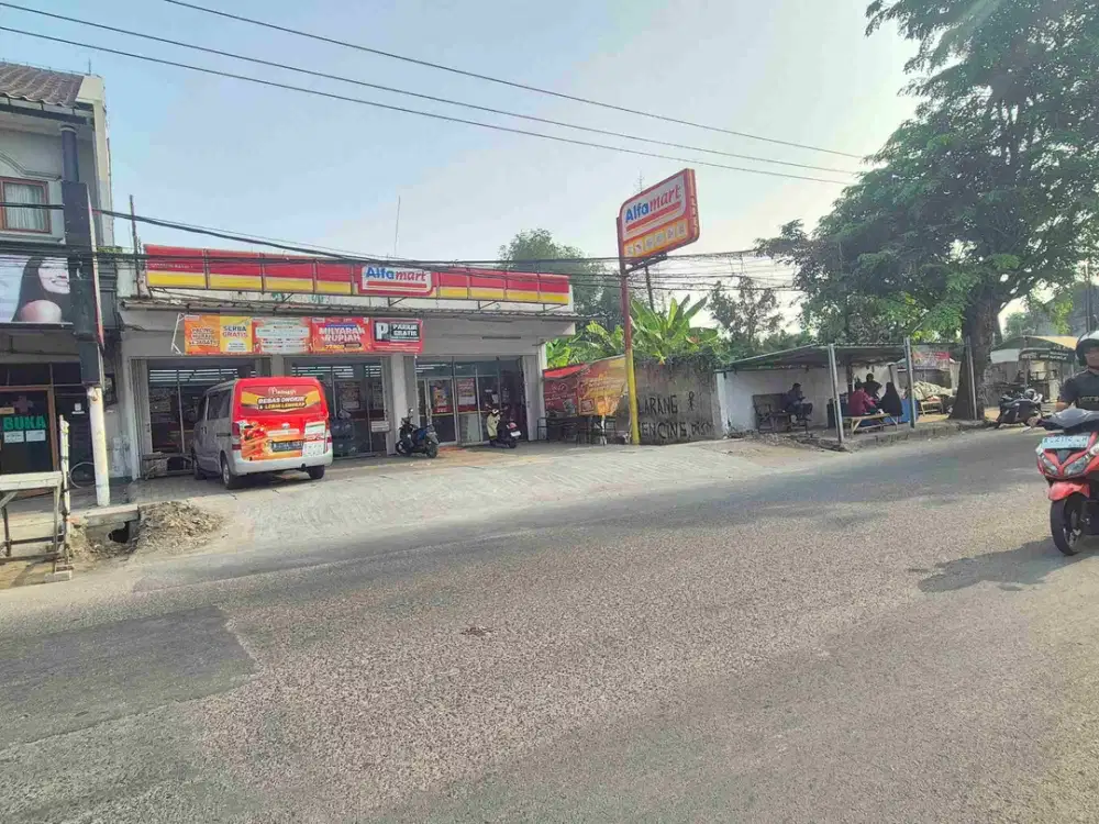 jual 3 ruko lagi tersewa Alfamart strategis deket klinik dan stasiun