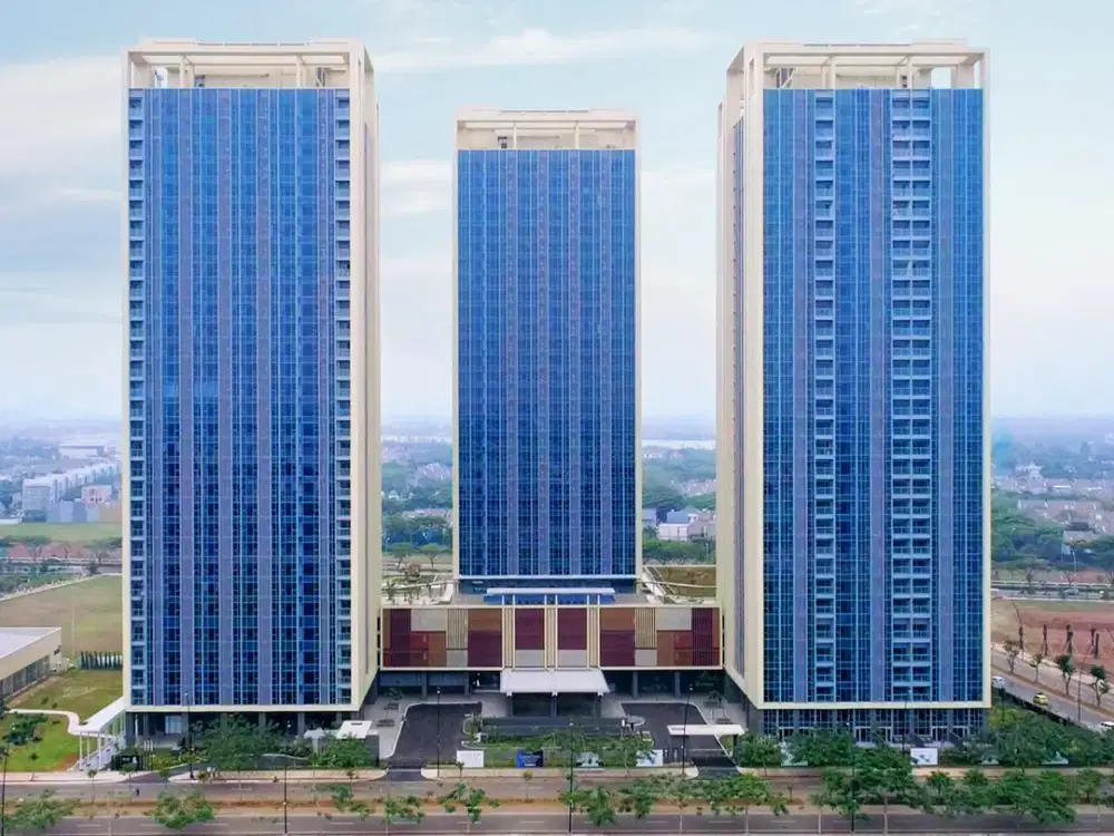 apartemen BSD sewa cepat Branz tower B full furnished kondisi rapi dekat aeon