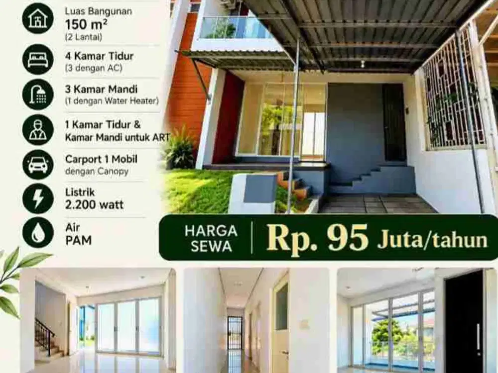 Rumah disewakan di BSBCity