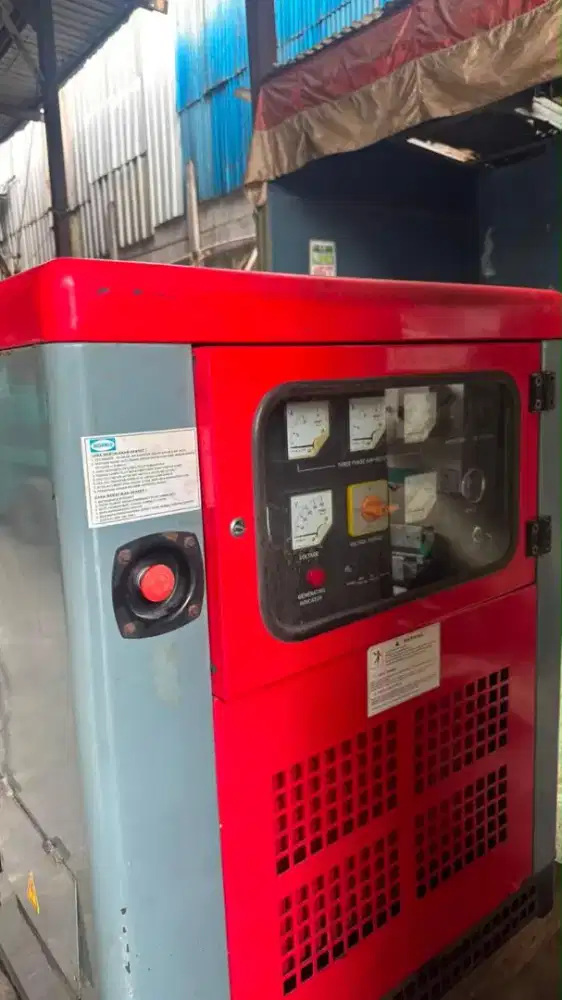 JUAL GENSET SILENT SOLAR 15 KVA MORRIS