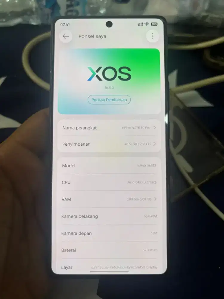 Infinix Note 50 Pro 8/256 Gb Batangan