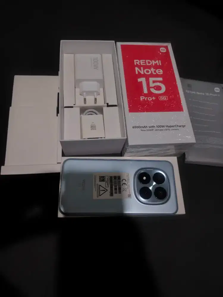 REDMI NOTE 15 PRO+ PLUS 5G 8GB+(4GB) /256GB LIKE A NEW SEPERTI BARU