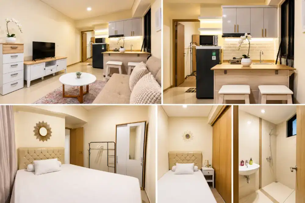 Dijual Meikarta Tower Newton 2BR Full Furnished–Owner, Sudah Tersewa
