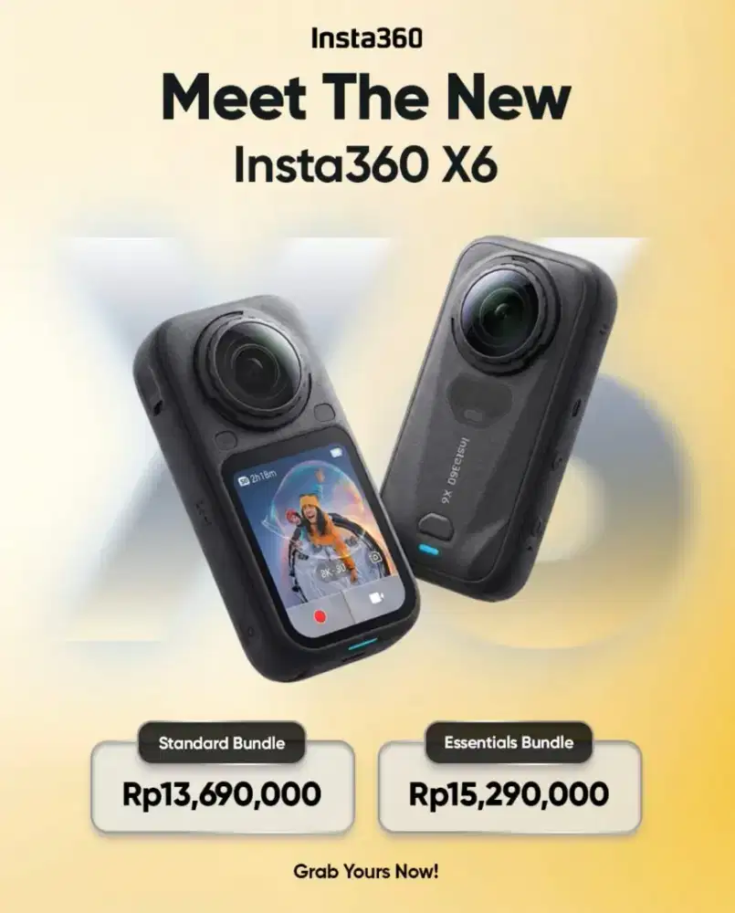 Insta360 X6 basic dan essential Combo