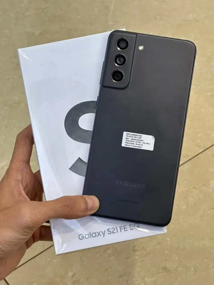 SAMSUNG GALAXY S21 FE 5G 8/128GB GRAPHITE RESMI SEIN