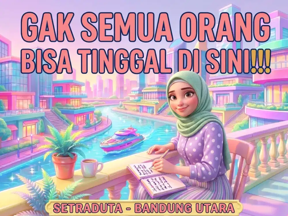 JUAL RUMAH DI SETRADUTA, PASTEUR, SARIJADI, BANDUNG UTARA.