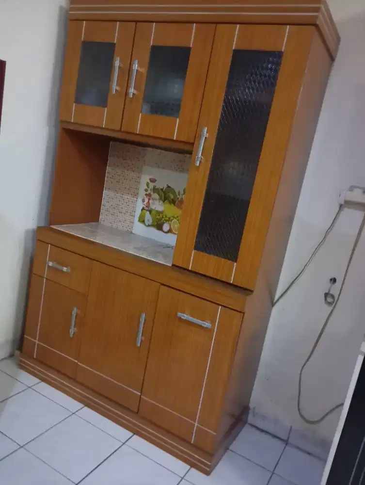 Lemari Dapur Kayu