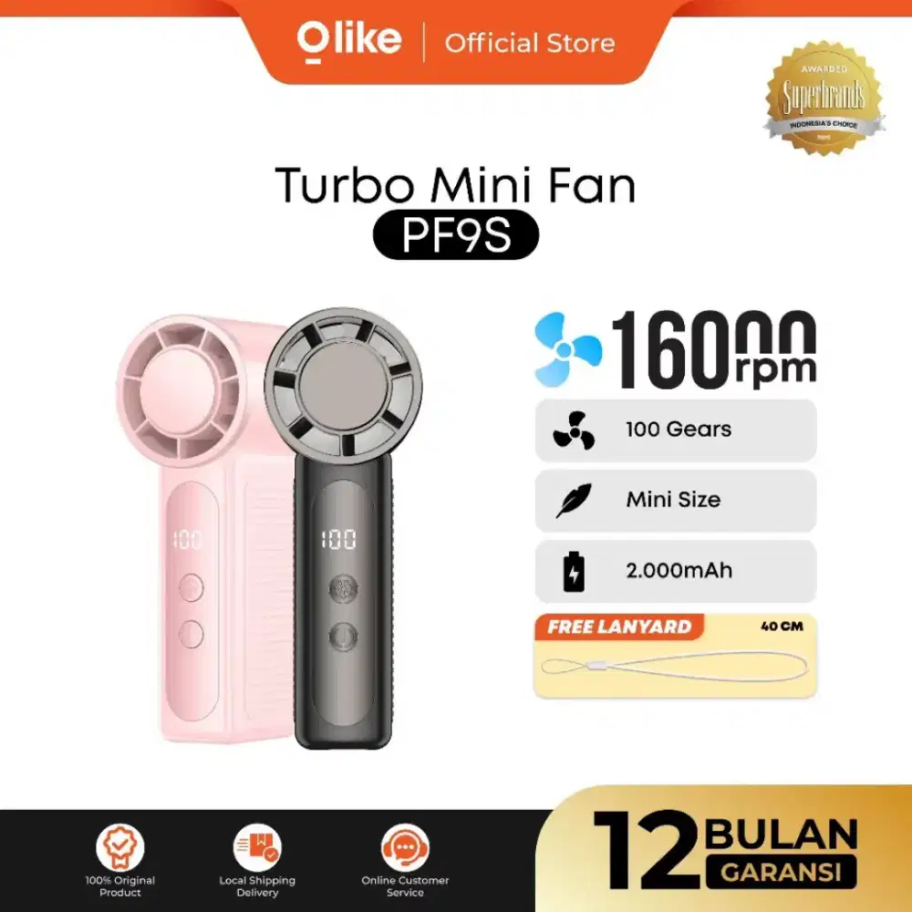 Kipas Portable OLIKE PF9S