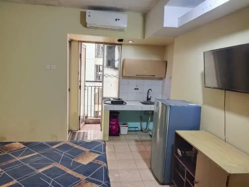 Disewakan owner apartemen green park view  city garden studio furnish