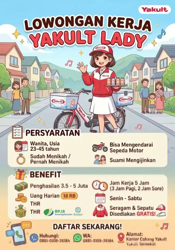LOWONGAN KERJA UNTUK IBU IBU