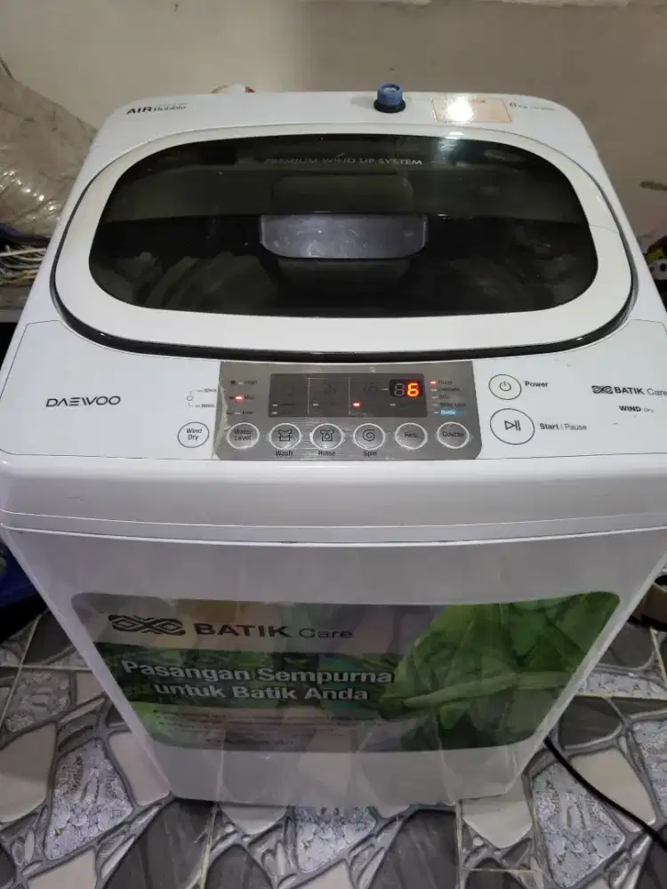 Mesin cuci 1 tabung 8 kg