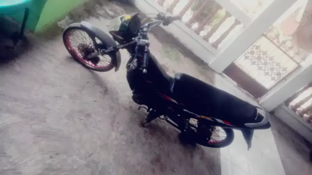 Satria Fu Thun 2008 tampil apa adanya nya sayap samping adanya