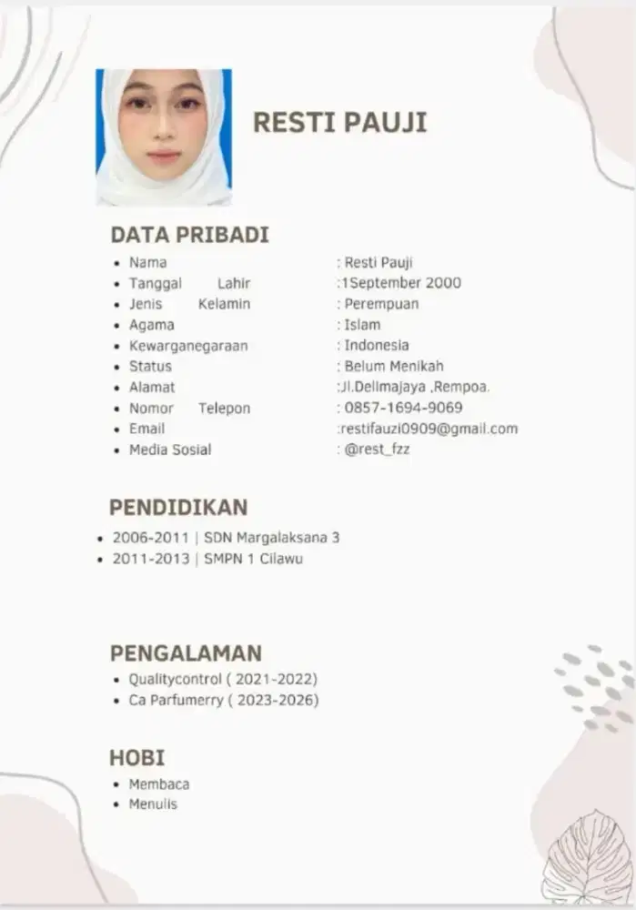 CARI PEKERJAAN LOKASI CIPUTAT