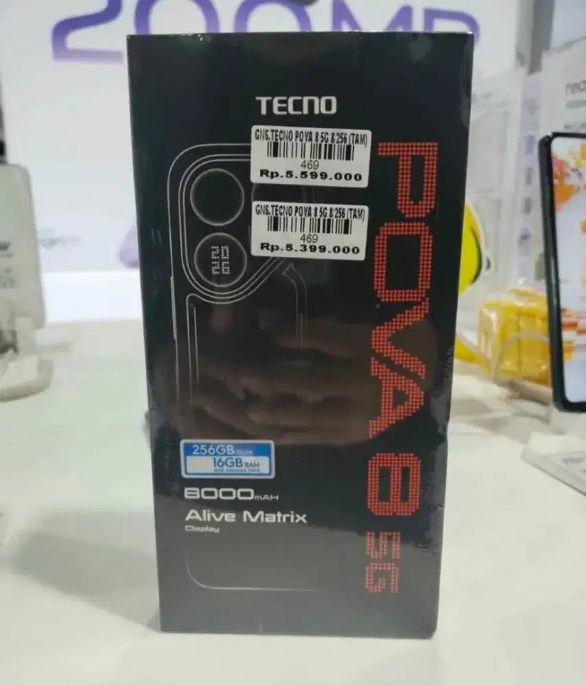 TECNO POVA 8 PRO 5G 8/256 ATLANTIS DAHSYAT
