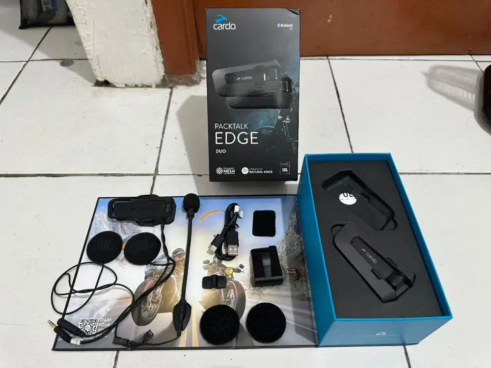 Intercom Helm Packtalk Edge fullset