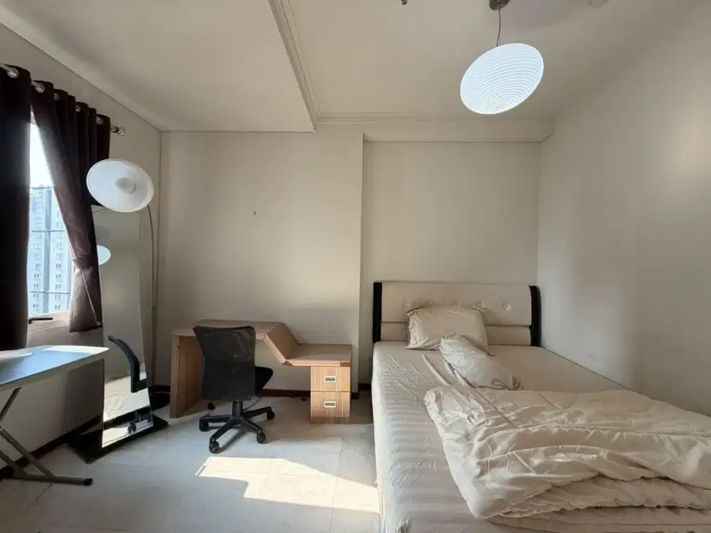 2kamar furnish harga MURAH SIAP HUNI Apt.Royal mediterania garden Tanjung Duren