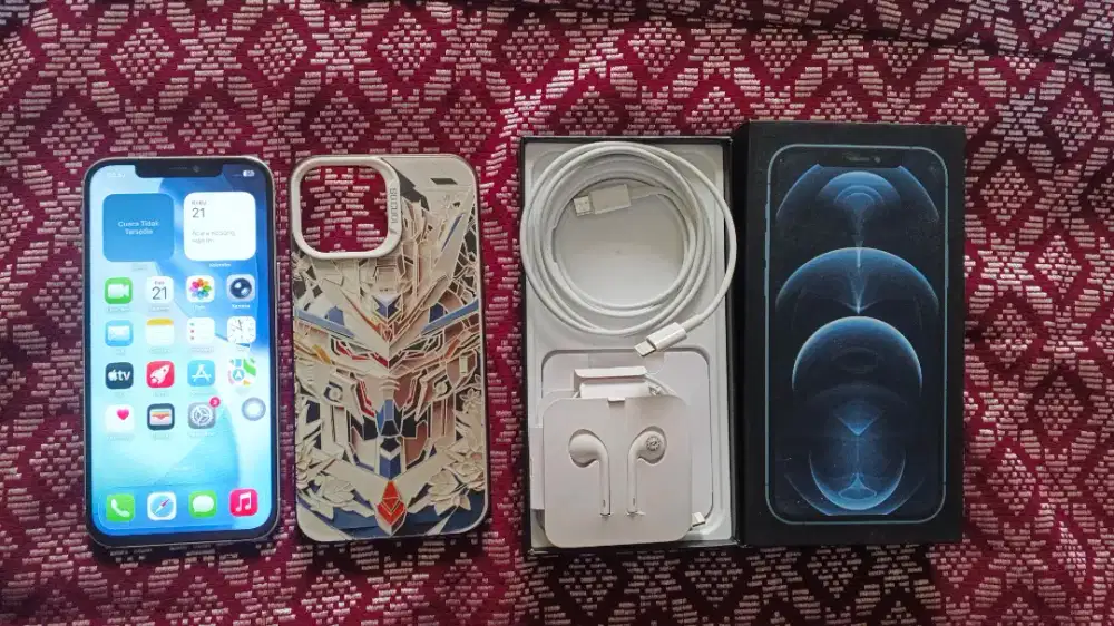 iPhone 12 promax inter 128gb fullset