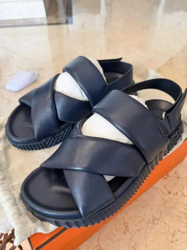 authentic sepatu sendal hermes
