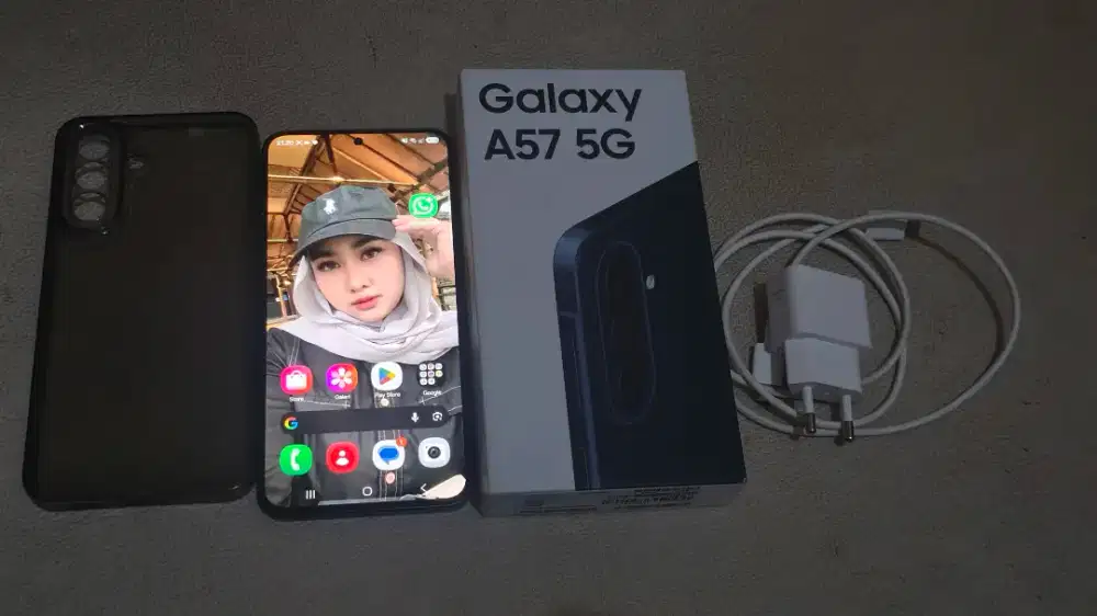 Samsung Galaxy A57 5G NFC Ori SEIN RAM 12+12/256GB Lngkap baru 2 Bulan