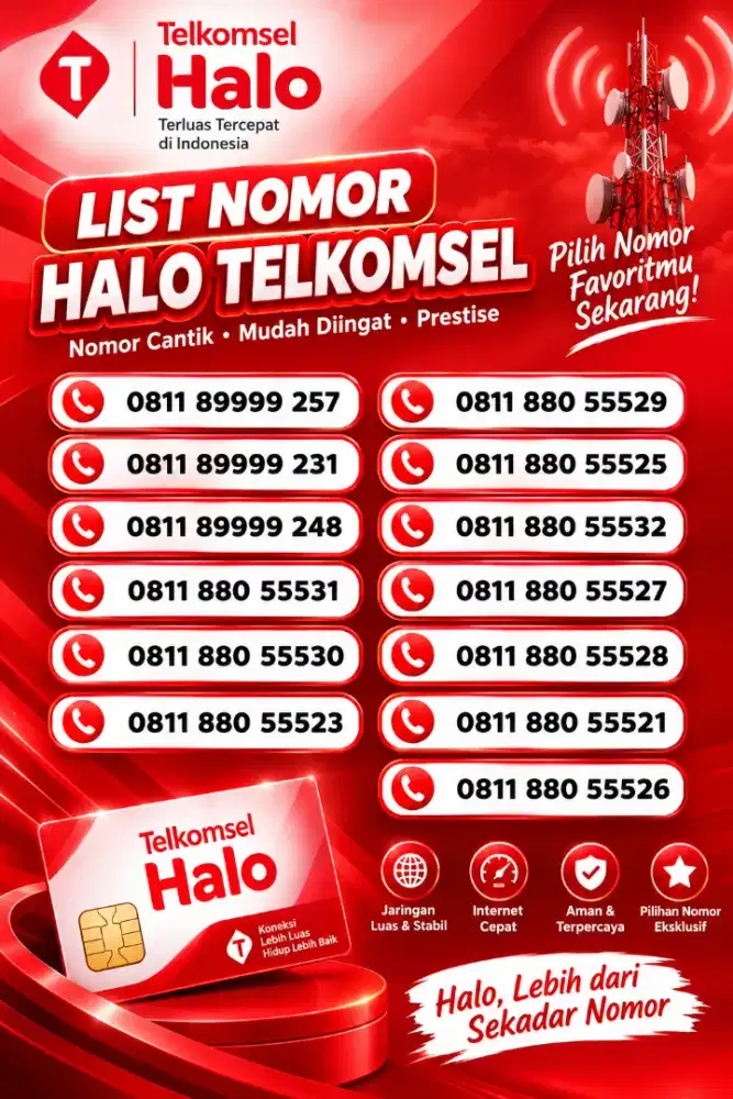 KARTU HALO TELKOMSEL OPTIMA