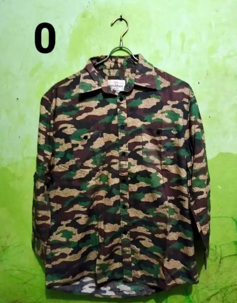 Kemeja phosboy army