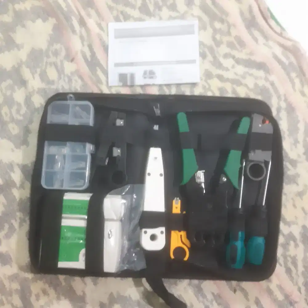 1 SET LAN CRIMPING RJ45