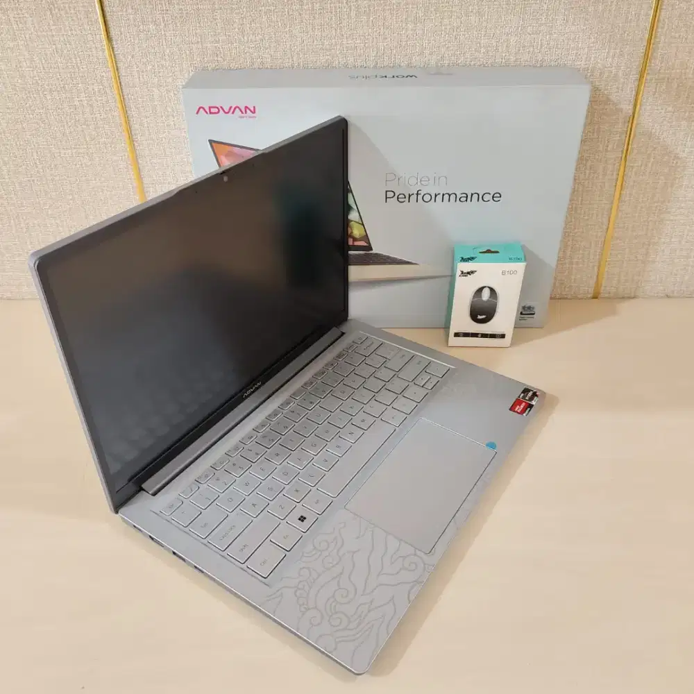 LAPTOP ADVAN WORKPLUS HERITAGE 1701 SLIM RYZEN 5(7000Series) RAM 8GB