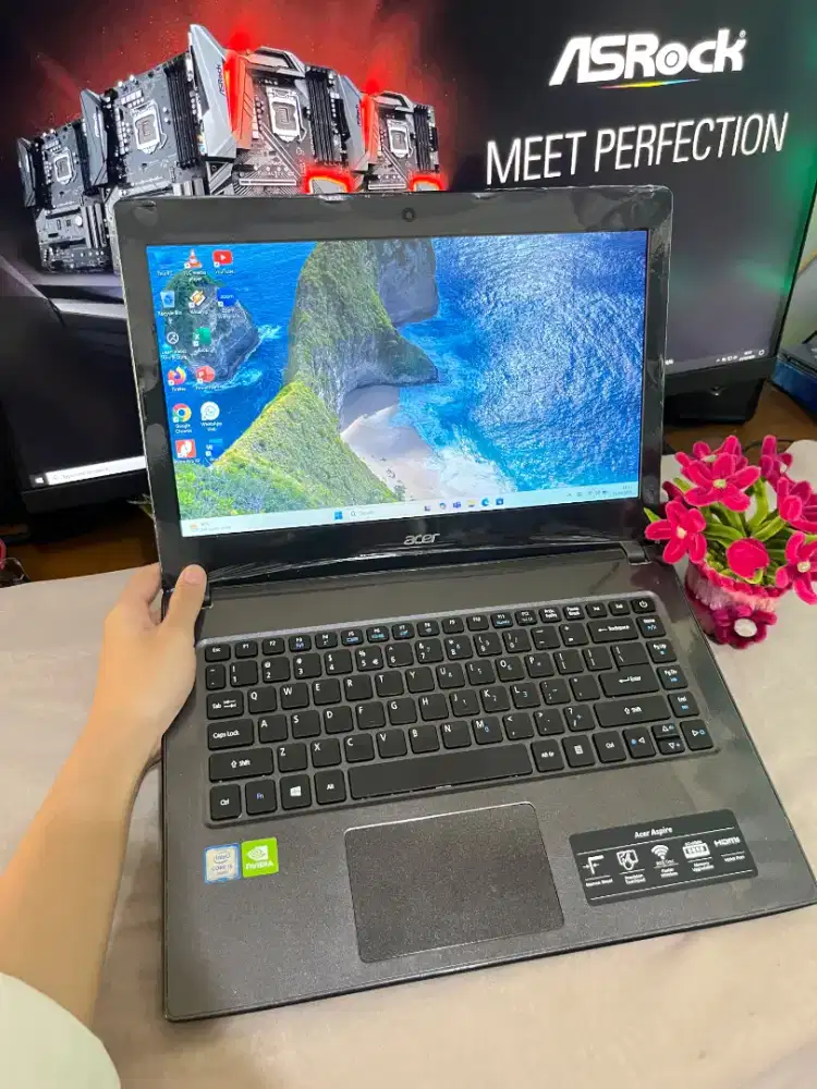 Laptop Acer Aspire Core i5 RAM 8GB SSD 256 VGA Nvidia 2GB