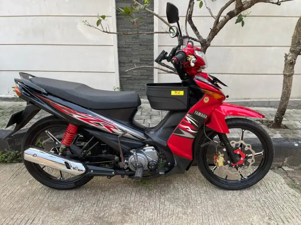 YAMAHA VEGA ZR asli merah maroon