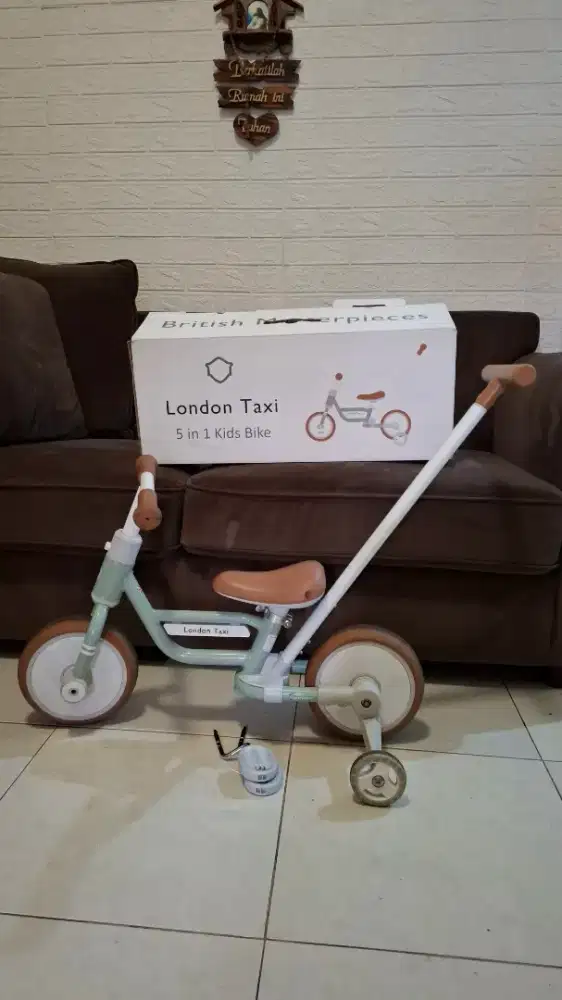 London Taxi 5 in 1 Kids Bike sepeda anak PRELOVED