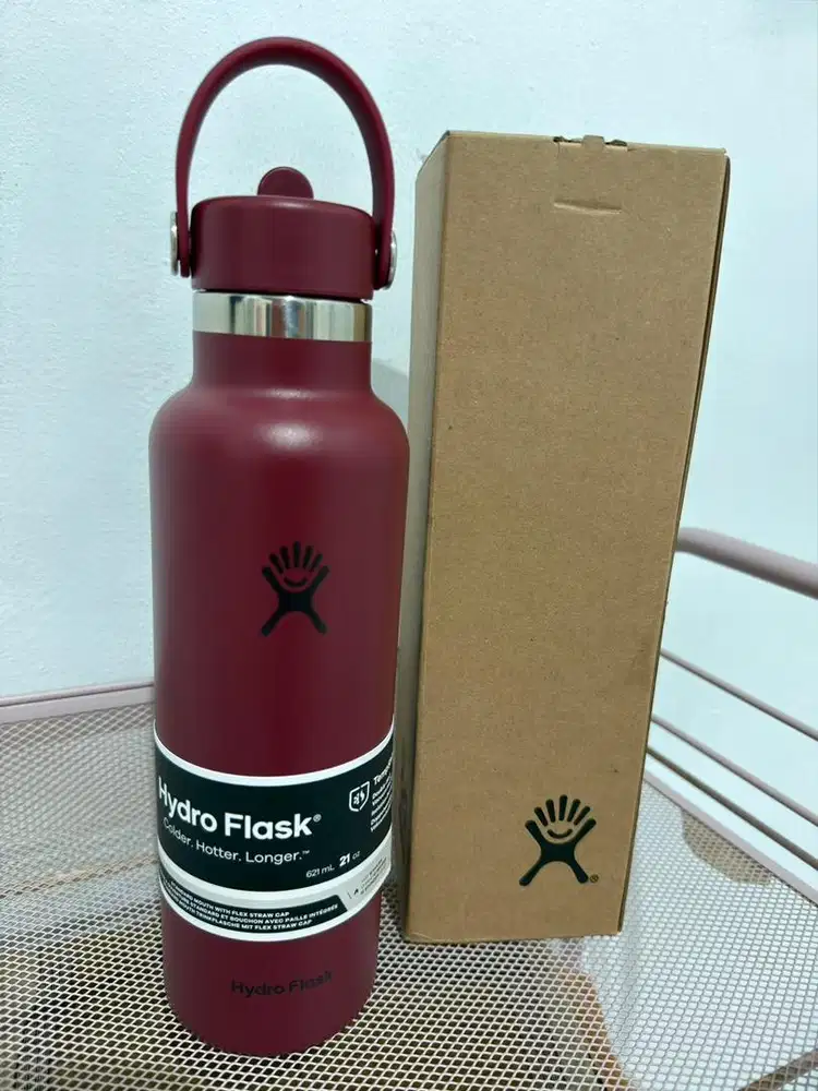 Hydro Flask Tumbler 21oz (621ml) Standard Mouth with Flex Straw Cap