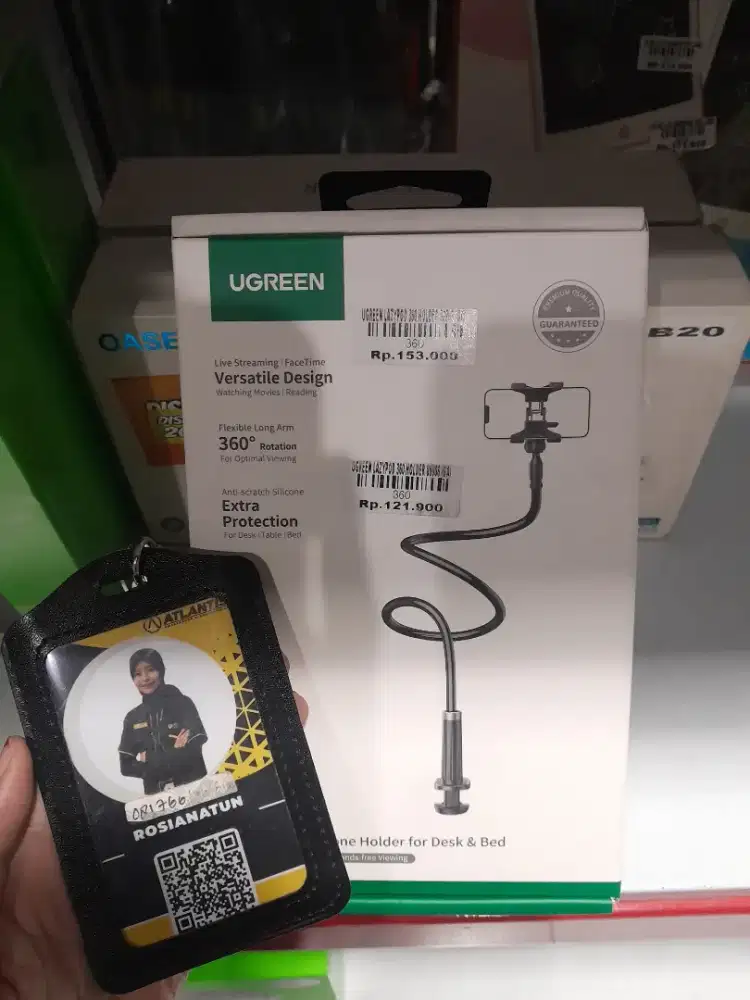 UGREEN LAZY POD 360 HOLDER ATLANTIS DAHSYAT