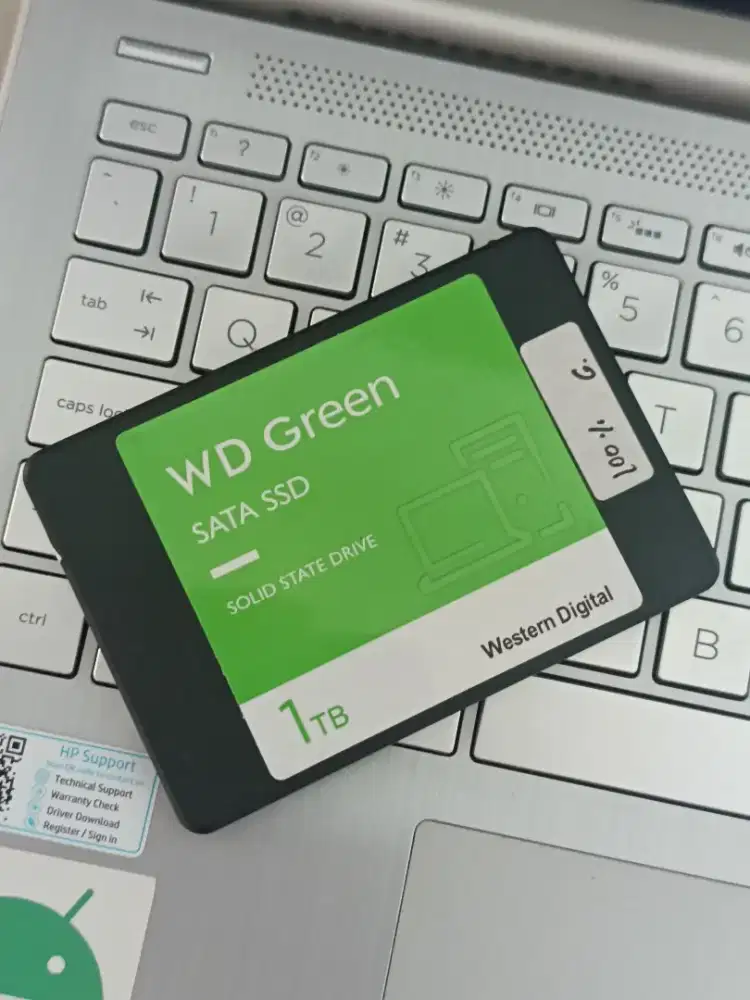 SSD 1TB SATA MERK WD GREEN