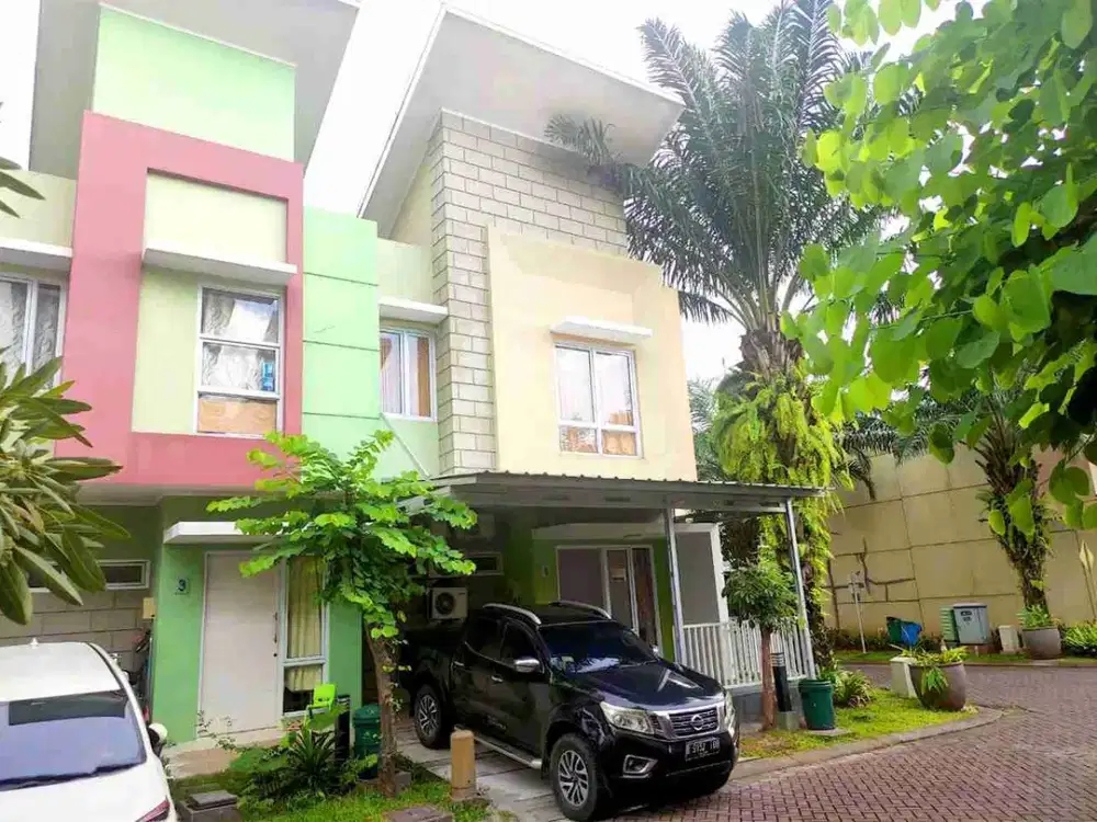 JUAL/SEWA RUMAH HOOK FULLY FURNISHED SIAP HUNI DI ARCADIA VILLAGE, GADING SERPONG