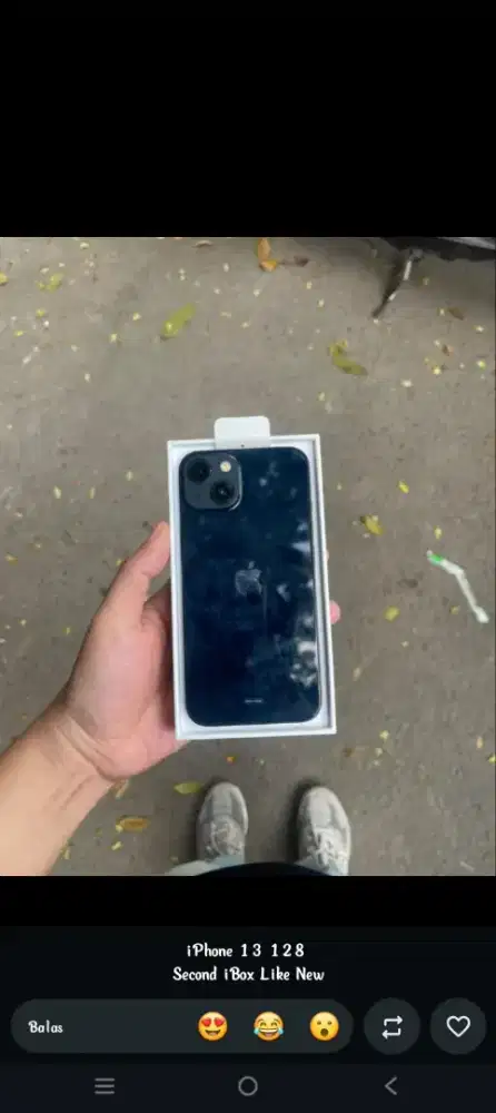 Iphone 13 Midnight 128Gb Ibox BH 86%