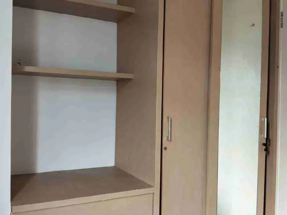 dijual murah apartement 2kamar kalibata sudut/ujung twr depan full furnished shm