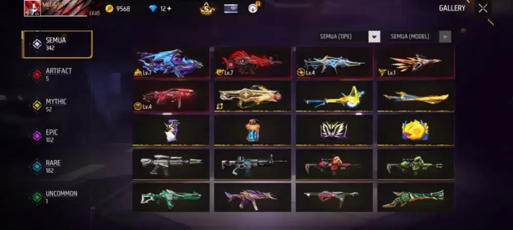 SEDIA JUAL AKUN FREE FIRE TERPERCAYA DAN AMANAH YG MINAT LANGSUNG HUB