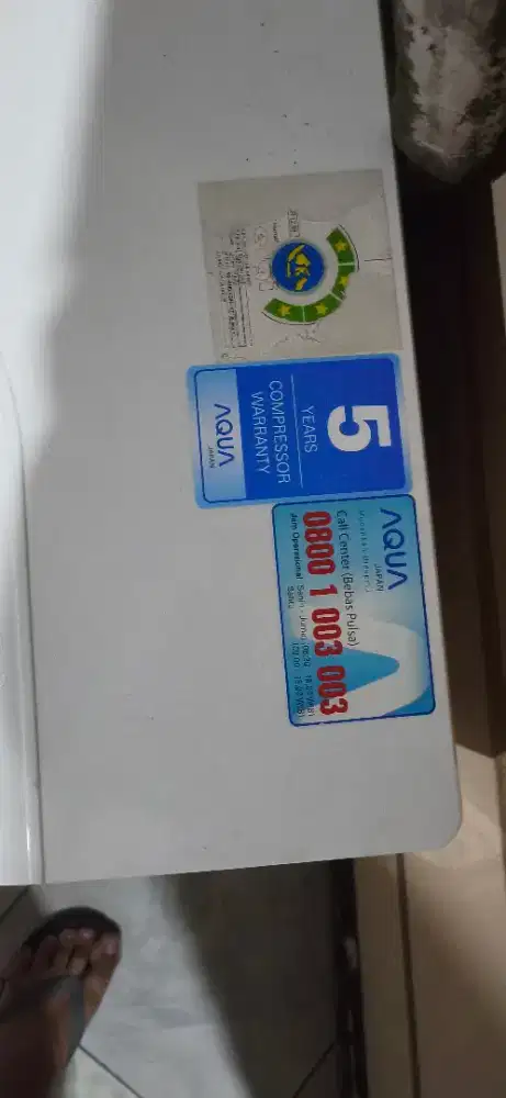 Dijual cepat AC merk Aqua 1/2 PK Normal